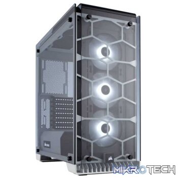 Corsair Crystal Series 570X RGB Mid Tower ATX Case  White